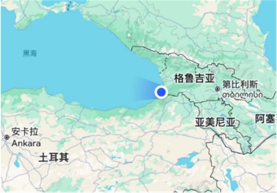 格鲁吉亚第比利斯和巴统的地理位置及交通工具